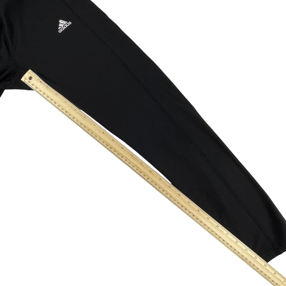 Adidas Leggings Women M Black Climawarm Performance Athletic Tights 0272 - Picture 8 of 8